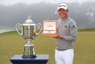 Collin Morikawa at the 2020 PGA Championship (via Getty Images)